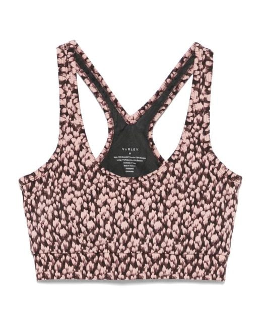 Varley Move Selma スポーツブラ Pink