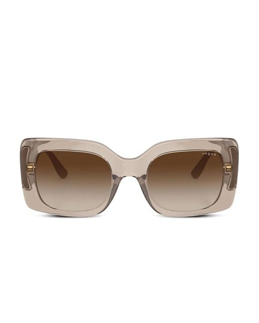 Vogue Eyewear Brown Vo5481S Geometric-Frame Sunglasses
