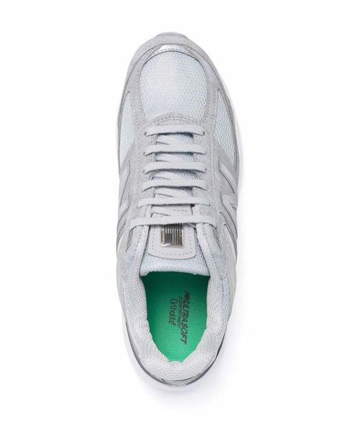 New Balance White 990 Low-Top Sneakers for men