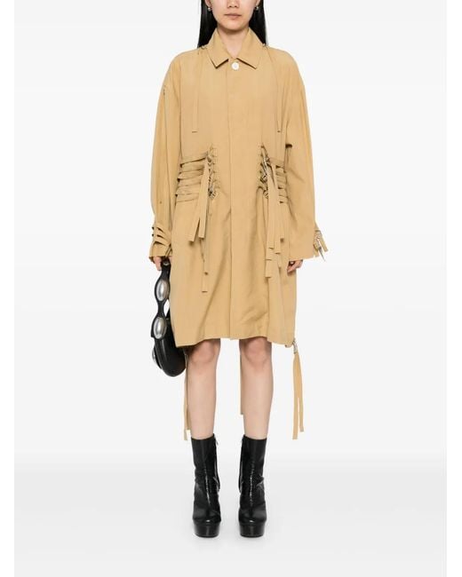 Undercover Natural Belted Coat