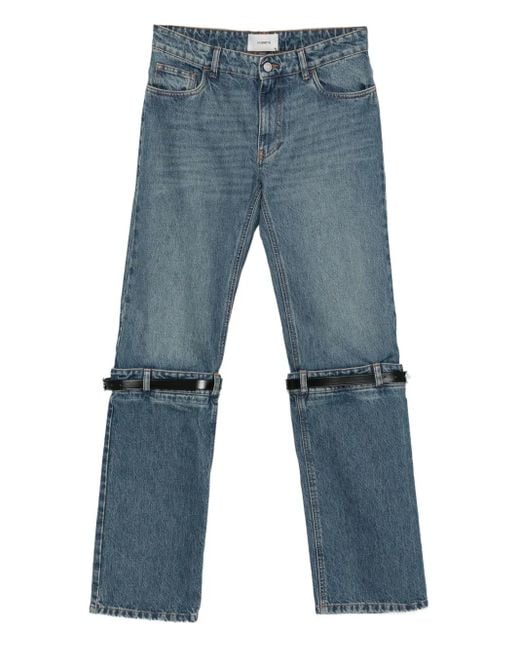 Coperni Blue Hybrid Denim Pants for men