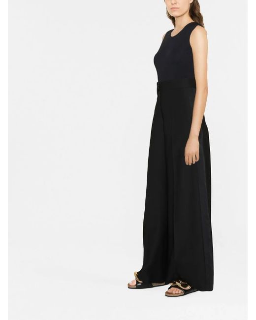 Jil Sander Black Crew-Neck Vest