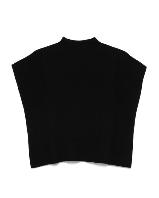 Top Portrait Crease CFCL de color Black