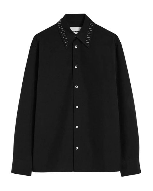 Jil Sander Klassisches Hemd in Black für Herren
