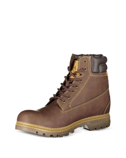 Carrera Brown Panelled Boots for men