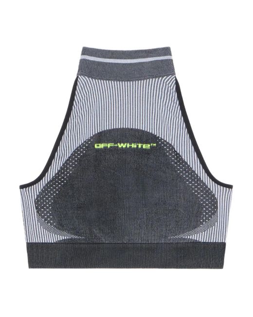 Reggiseno Sportivo Arrow di Off-White c/o Virgil Abloh in Blue