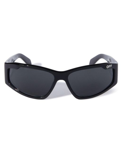 Off-White c/o Virgil Abloh Blue Kimball Rectangle-frame Sunglasses for men