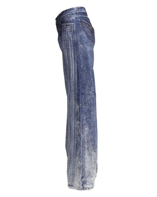 PDF Blue Wide-Leg Jeans for men