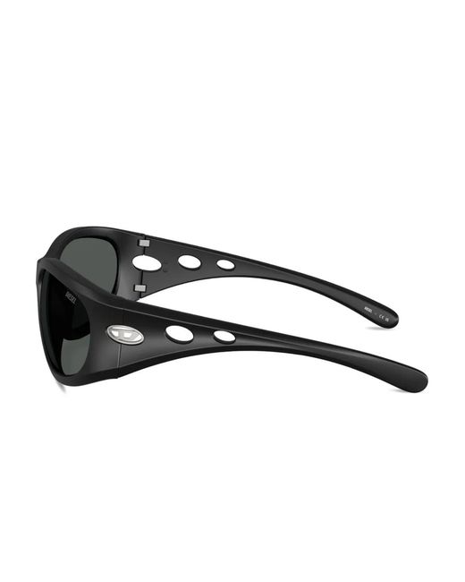 DIESEL Black 0Dl3012U Rectangle-Frame Sunglasses