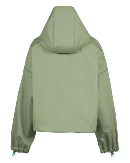 Khrisjoy Green Zip-Up Bomber Jacket
