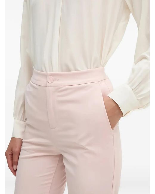 Benetton Pink Buttoned Tailored Trousers
