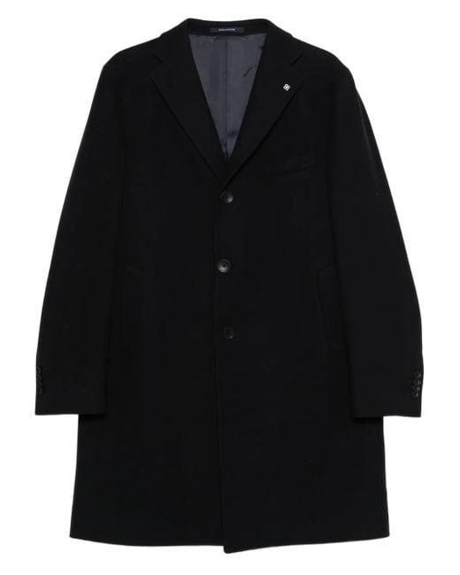 Abrigo Con Botones Tagliatore de hombre de color Black