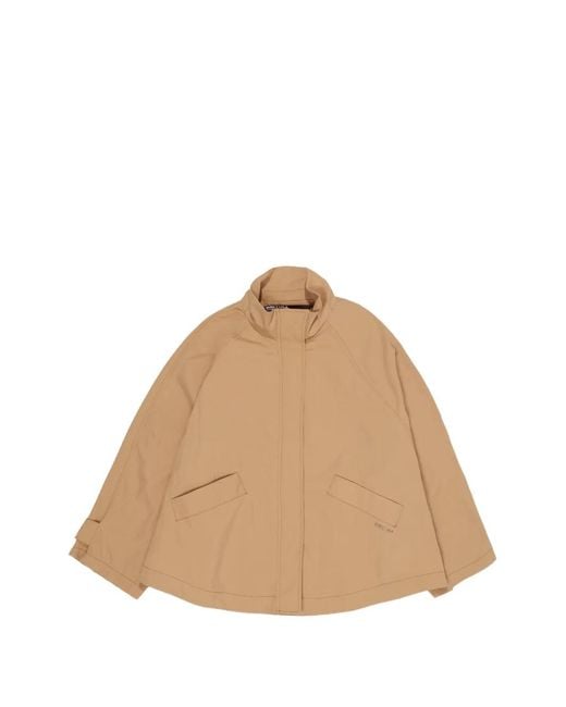 Bimba Y Lola Natural A-Line Jacket