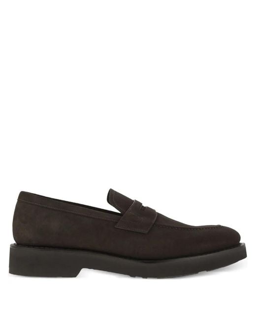 Church's Black Parham L Suede Loafers for men