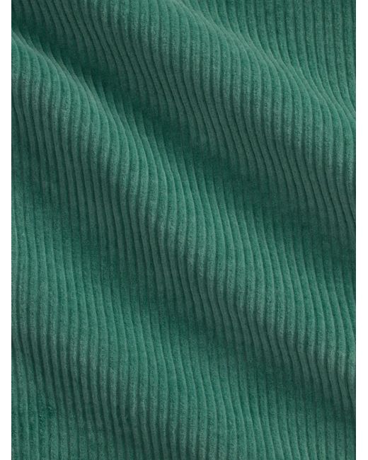 Polo Ralph Lauren Green Pocket Corduroy Long-Sleeve Shirt for men