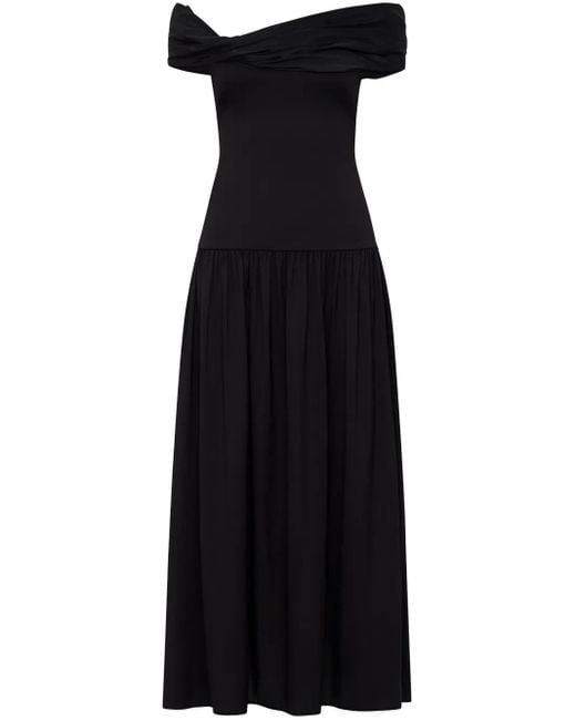 Azeeza Black Veda Midi Dress