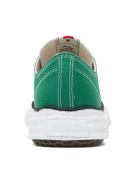 Maison Mihara Yasuhiro Green Hank Sneakers for men