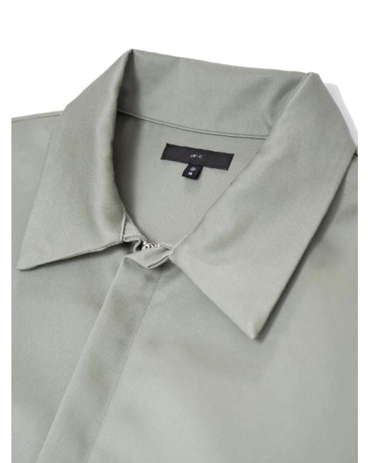 Lady White Co. Green Point-Collar Twill Jacket for men