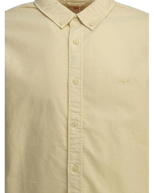 Levi's White Authentic Button-Down Shirt for men