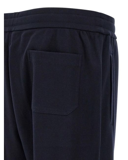 メンズ Brioni ドローストリング トラックパンツ Blue