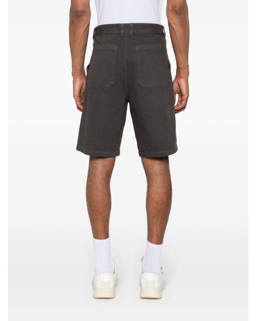 A.P.C. Shorts aus Baumwoll-Twill in Gray für Herren