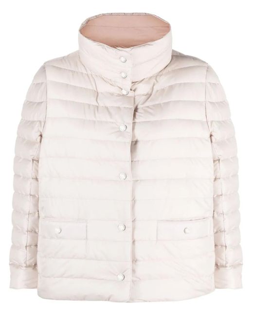 Moorer Natural Reversible Padded Jacket