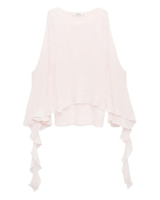 Dorothee Schumacher ラッフル トップ White