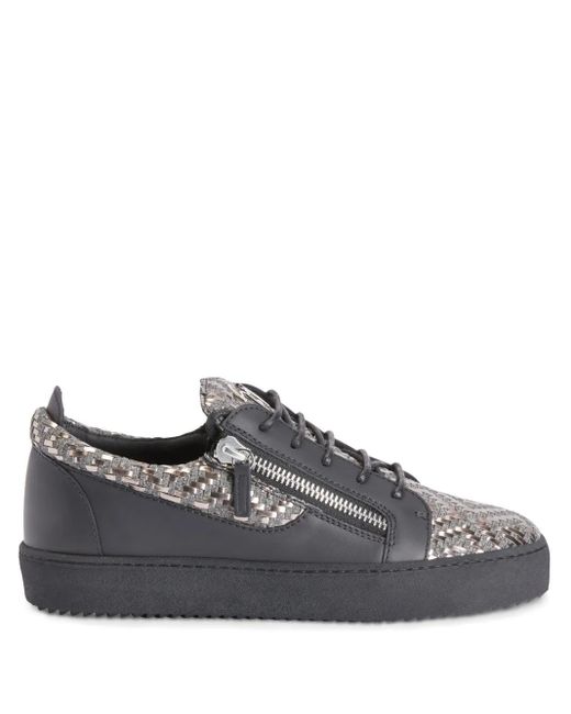 Giuseppe Zanotti Gray Frankie Sneakers for men