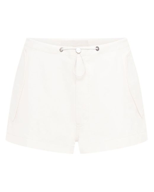 Shorts Parachute di Dion Lee in White