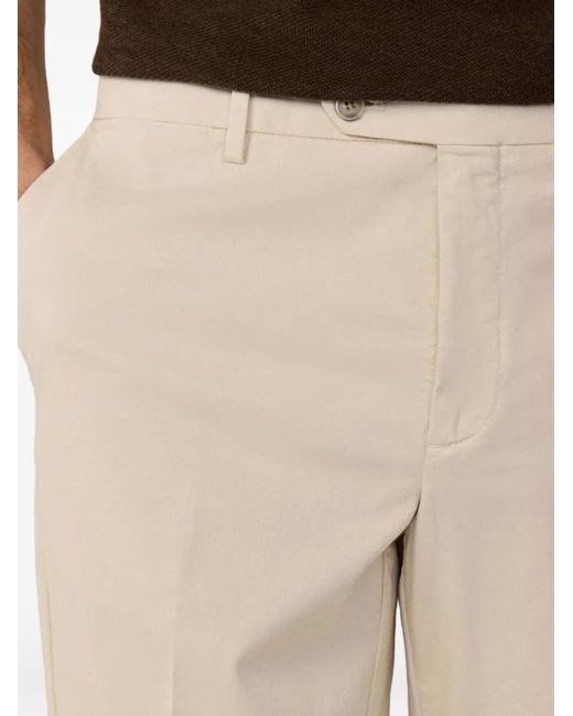 Hackett Natural Sanderson Tailored-Fit Trousers for men