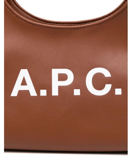 A.P.C. Brown Baby Ninon Shoulder Bag