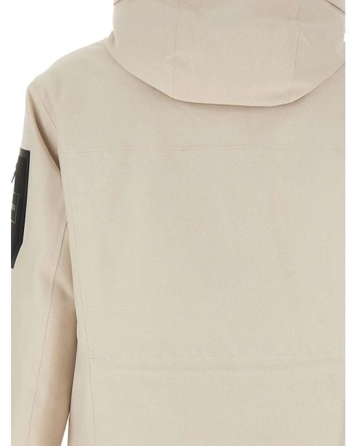 Boss Parka Mit Kordelzug in White für Herren