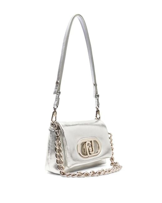 Liu Jo Metallic Lapuffy Shoulder Bag