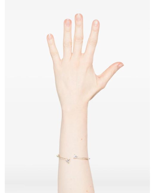 Swarovski White Mesmera Attract Bangle Bracelet