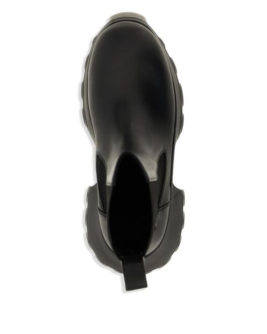 Rick Owens Beatle Mega Tractor 100mm ブーツ Black