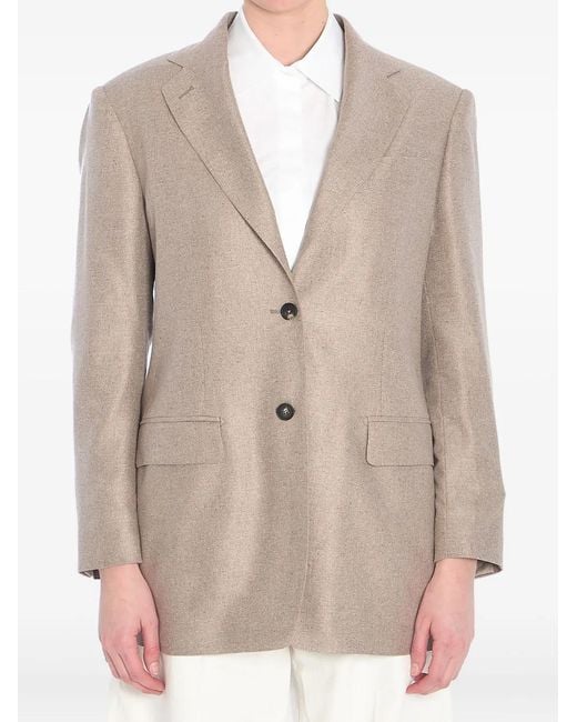 Tagliatore Natural Single-Breasted Jacket