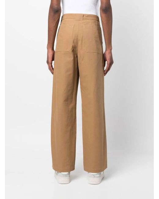 A.P.C. Straight Broek in het Natural voor heren