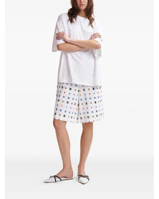 Essentiel Antwerp White Ihower T-Shirt