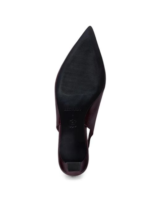 Bernardo Brown Maude Slingback Pumps