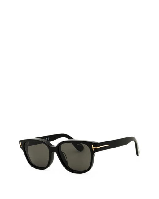 Tom Ford Black Square-Frame Sunglasses for men