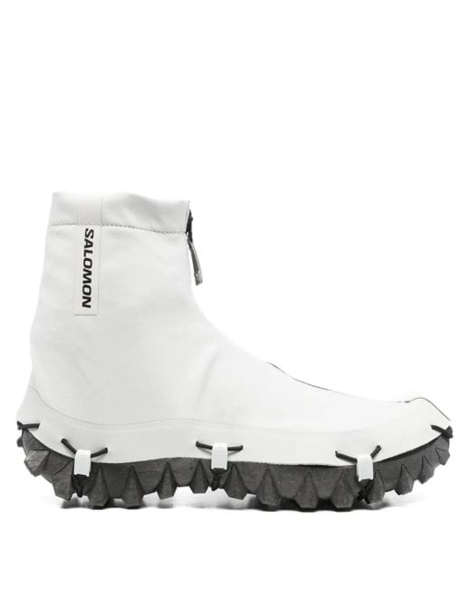Salomon White Advanced Snowclog Sneakers for men