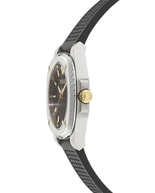 Versace Gray Greca Pulse 38Mm Watch