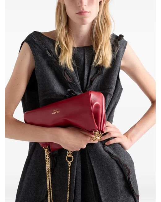 Prada Black Belted Mini Dress