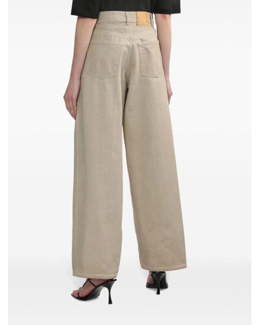 Haikure Natural High-waisted baggy Jeans