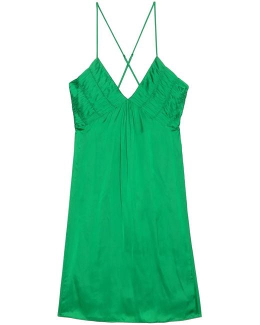 Zadig & Voltaire Green Rayonna Dress