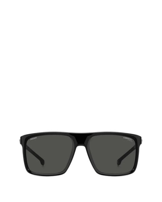 Carrera Black Montura Square-Frame Sunglasses for men