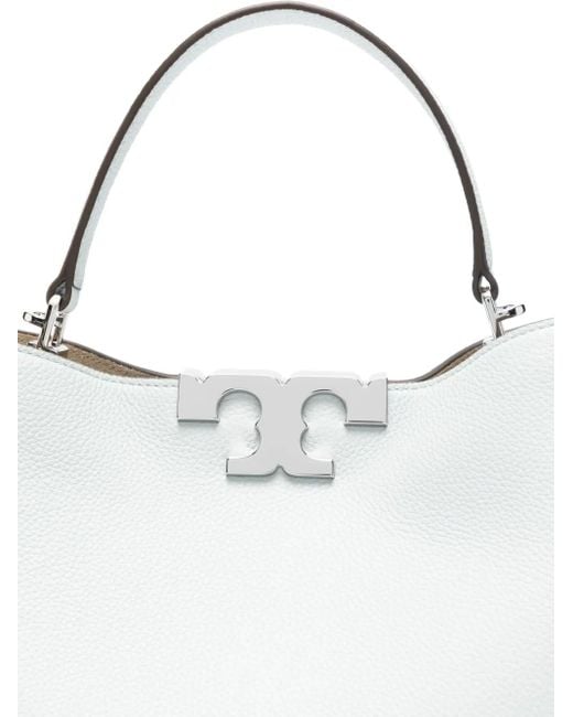 Tory Burch White Eleanor Soft Satchel