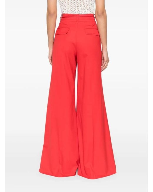 Zimmermann Wool-Blend Crush Tailored Trousers