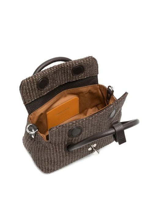 Zanellato Black Baby Dotta Tote Bag
