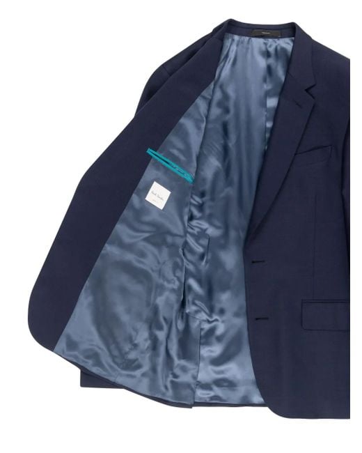 Paul Smith Blue The Soho Notched-Lapel Suit for men